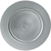 Silver Stripes tányéralátét, 33 cm
