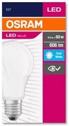 LED izzó, E27, gömb, A60, 8,5W, 806lm, 4000K (HF), OSRAM Value (OLEDE2703)