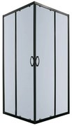 TIARASQUARE 90x90 cm szögletes zuhanykabin zuhanytálca nélkül