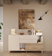 Monaco Fiókos Komód Kasmir/Cadiz Tölgy 181 cm