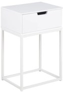 Éjjeli szekrényke CARLY fehér