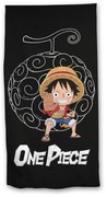 One Piece fürdőlepedő, strand törölköző dark 70x140cm (Fast Dry)