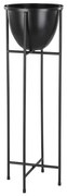 Eglo 428035 - Fém virágcserép SHIKABE 73x23,5 cm fekete