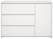Fehér komód 119x84x48 cm Next – Tvilum