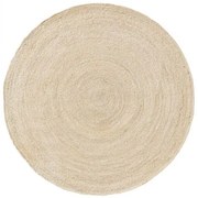 Jute Rug Jutta Ivory ø 160 cm round