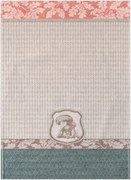 Konyhai törlőkendő 50x70 Zwoltex Vargánya 2 barna Pamut