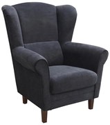 Füles fotel GALA antracit