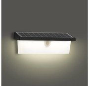 Brilagi - LED napelemes fali lámpa szenzorral SUN RAY LED/6W/3,7V 2200 mAh IP44