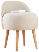 NIKI gyermekfotel, átmérő 46 cm, krémszínű