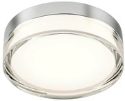 Redo 01-3725 - FRISBI LED mennyezeti lámpa LED/8W/230V IP44 króm