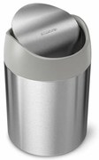 Asztali hulladékkosár Mini 1,5 l, rozsdamentes acél