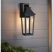 Quoizel QZ-BUCKLEY-S-MBK - Kültéri fali lámpatest S BUCKLEY 1xE27/40W/230V IP44