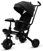 Baby Mix Peony EVA gyerek tricikli, fekete
