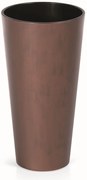 Prosperplast TUBUS SLIM CORTEN kaspó réz 25 cm