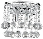 Searchlight - Kristály fali lámpa HANNA 2xG9/33W/230V