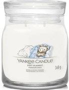 Yankee Candle Signature Soft Blanket illatgyertya, közepes méretű, 368 g