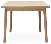Bővíthető étkezőasztal tölgyfa dekorral Hammel Single, 90 x 90 cm