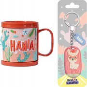 Gyereknapi Ajándék Gyerek Bögre Név Hania Kulcstartó 3D