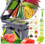Zöldségszeletelő Reszelő Multifunkciós Kézi Reszelő 22in1
