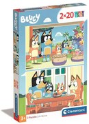 Bluey Family Time 2x20 db-os puzzle Clementoni