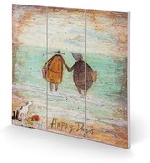 Sam Toft - Happy Days Fából készült kép