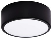 Mennyezeti lámpa CLEO 1xE27/24W/230V á. 20 cm fekete