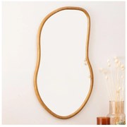 Atmosphera - Fali tükör LIVIA 75x45 cm paulownia