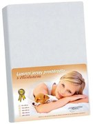Bellatex jersey lepedő elasztánnal, világosszürke