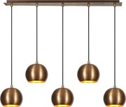 Silvani függőlámpa 5x, vintage
