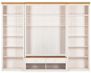 Fehér borovi fenyő nappali bútor szett 288x223 cm Anita – Støraa