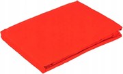 Vastag Gumis Lepedő 200x220 Premium Pamut Nagy Hajtókával Piros