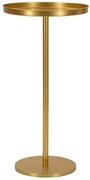 fém kisasztal Ø41x80 cm – arany színű
