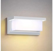 Brilagi - Kültéri fali lámpa BRICKY 1xE27/60W/230V fehér IP54