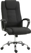 Vinsetto Ergonomikus Irodai Szék Forgatható Üléssel és Hintázási Funkcióval,Fekete, Állítható Magasság 62 x 76 x 110-119 cm | Aosom