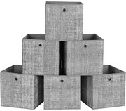 Összecsukható tárolódobozok - 6 db-os csomag