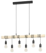 Eglo TOWNSHEND 95499 függeszték, 6x60W E27