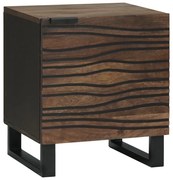 Éjjeli szekrény 40 x 33.5 x 46 cm - Tömör mangófából