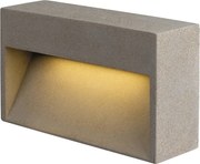 SLV CONCRETO 1006405 Fali lámpa 1x12W/LED 3000K 470lm IP65