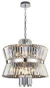 Csillár láncon AURELIA 12xE14/40W/230V króm