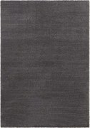 Grafit plüss szőnyeg nappaliba, Elle Decor 120x170 cm
