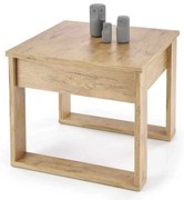 Nea dohányzóasztal - négyzet, wotan tölgy