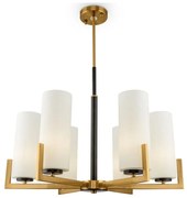 Maytoni MOD089PL-06BS - Csillár rúdon FORTANO 6xE27/40W/230V