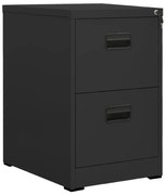 antracitszürke acél irattartó szekrény 46 x 62 x 72,5 cm