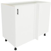 Benita 1 ajtós Alsó konyhaszekrény Fehér 98x50x80 cm N