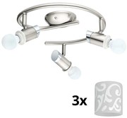 Eglo - LED spotlámpa MY CHOICE 3xE14/4W/230V króm/fehér