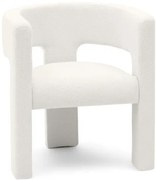 Fehér design fotel ALPAH B