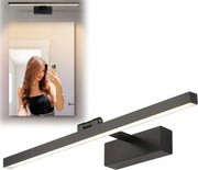 Fürdőszobai Fali Lámpa Led Tükör Kép Szekrény 60cm 18W Állítható