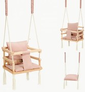 Gyermek hinta SWINGY 3 az 1-ben rózsaszín