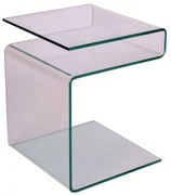 Epi Hajlított Üveg Lerakóasztal