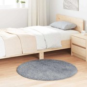 ezüstszürke hosszú szálú NAVARRA bozontos szőnyeg 100x100 cm